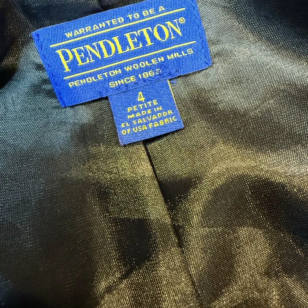 Pendleton Black Woolen Jacket - Picture 5 of 10